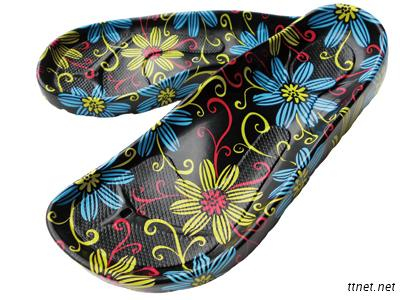Heat Transfer Film For Slipper Outsoles